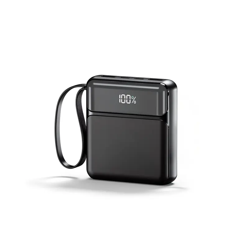 Batterie de secours 10000 mAh avec cables intégrés BLAUPUNKT