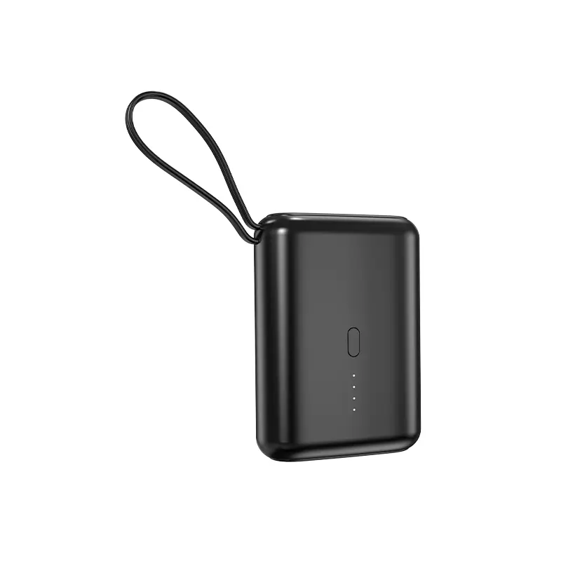 Batterie de secours 10000 mAh avec cables intégrés